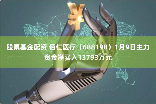 股票基金配资 佰仁医疗（688198）1月9日主力资金净买入13793万元